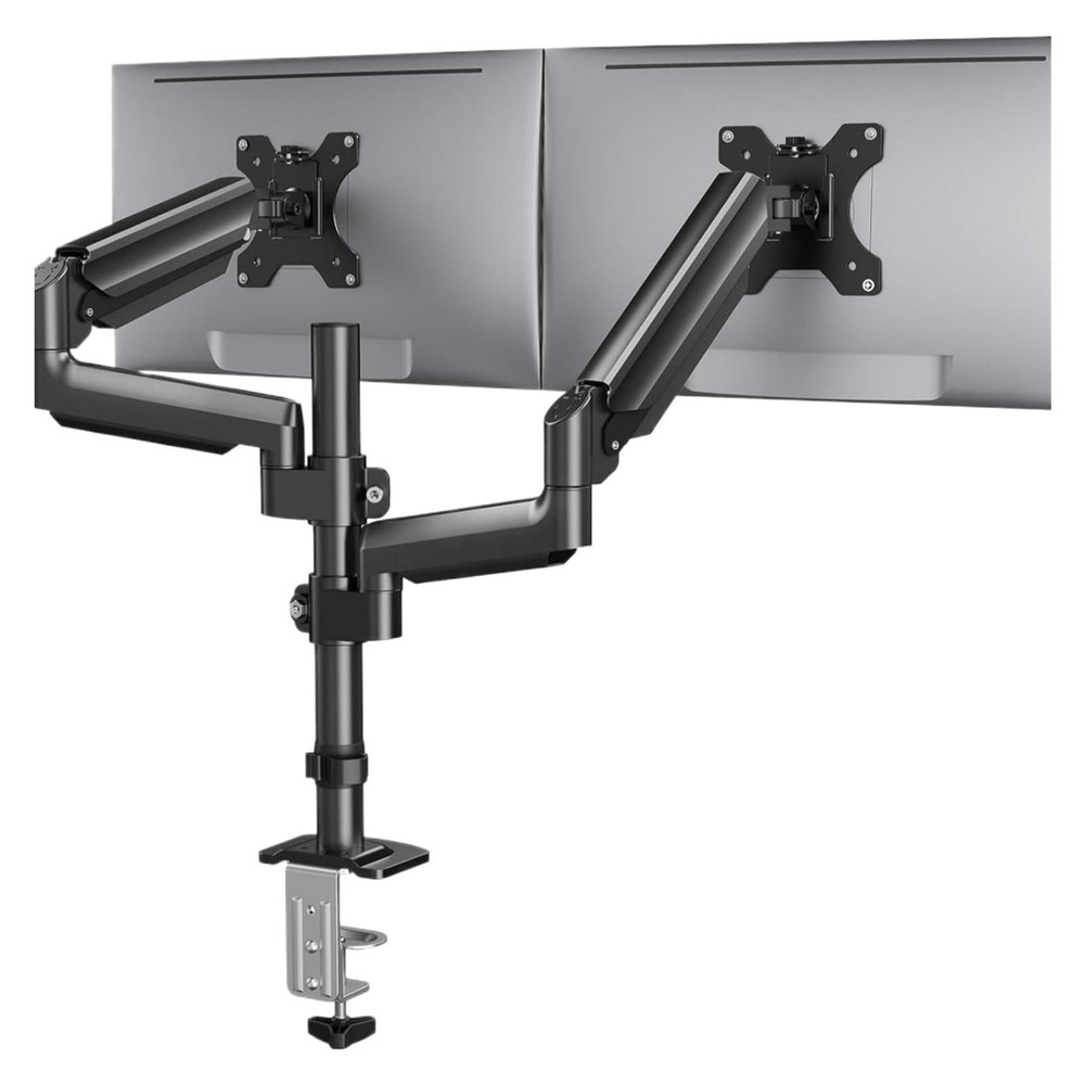 ADBWEKKF Desktop stand dual-arm monitor with gas spring, 17-32 inch