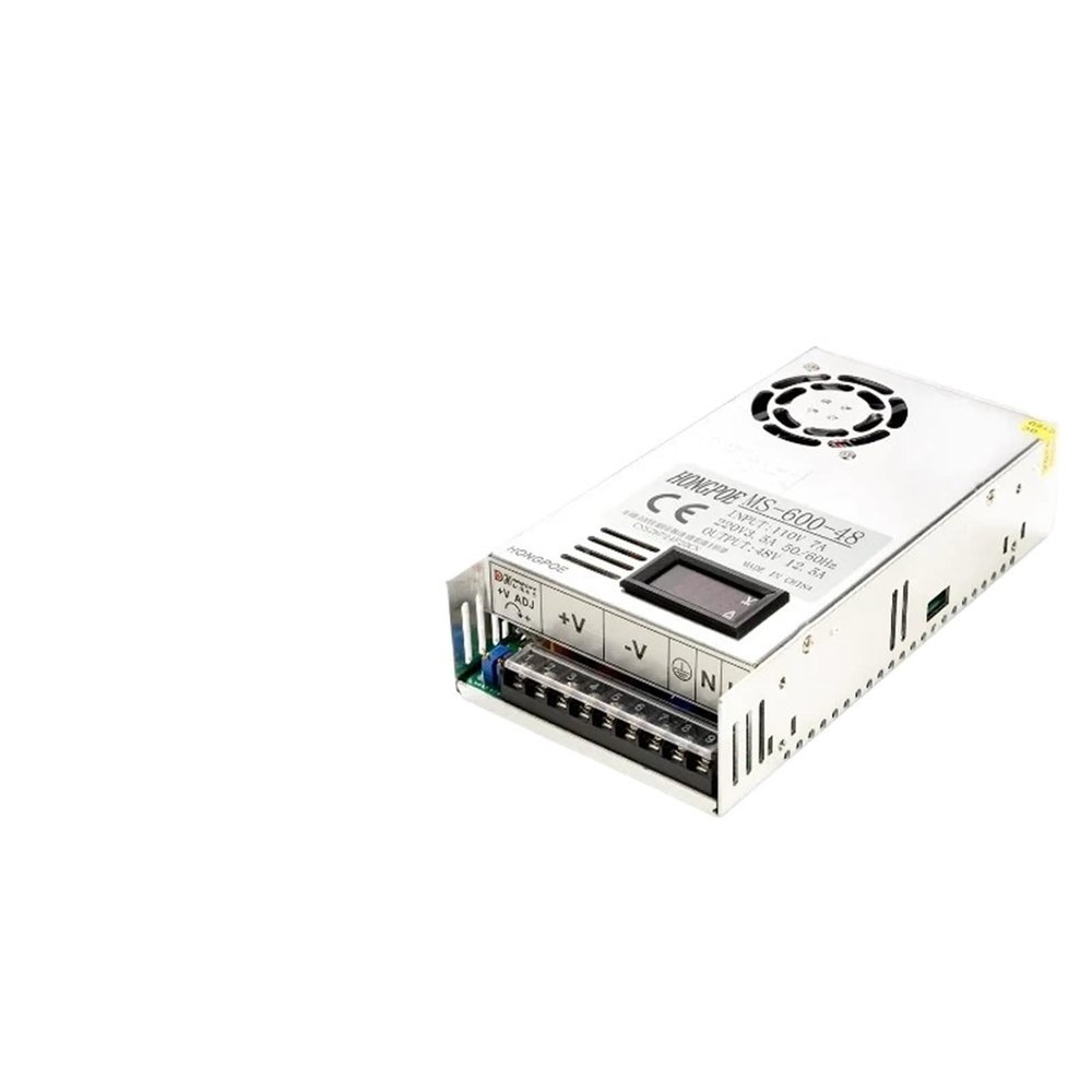 600W Adjustable Power Supply Digital Display 0-12V 15V 24V 36V 48V 60V 72V 85V 90V 110V 150V 200V Input 110V/220V AC Smps(0-100V_600W)