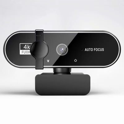 2K/4K High-Definition USB Computer Camera for Online Teaching, Live Streaming, Remote Meetings & Video Calls