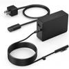 65W Surface Pro Charger,Microsoft Windows Surface Charger for Surface Pro 3/4/5/6/7/8/9/10/X/11/12 Power Adapter,Compatible for Both Microsoft Surface Book/Laptop/Tablet,Support 44W 36W view 1