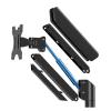 ADBWEKKF Adjustable multi-screen display pneumatic arm for 17 to 32-inch monitors (single screen) view 2