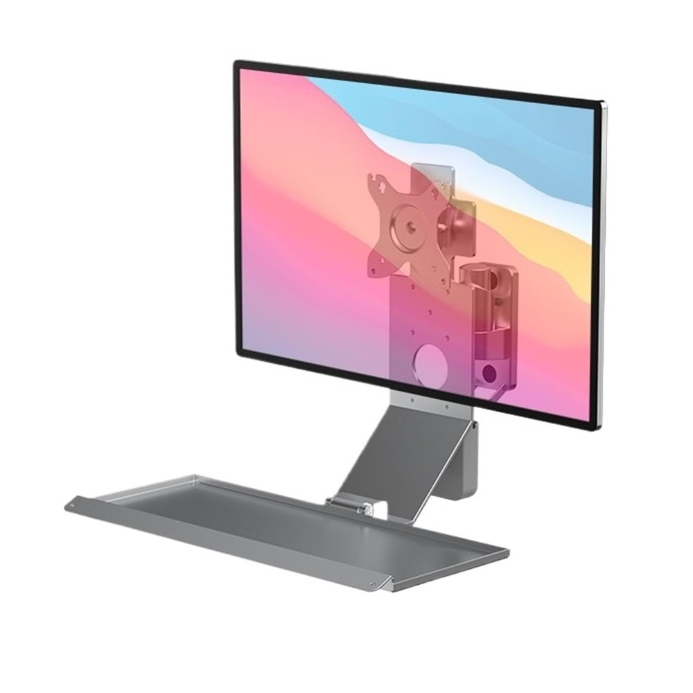 ADBWEKKF Monitor stand and keyboard tray(Wks-1silvertraysize190*450mm)