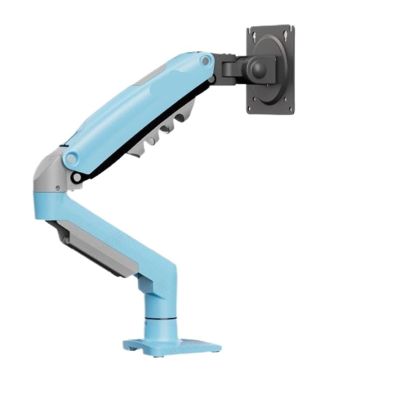 ADBWEKKF Computer monitor bracket robotic arm, no-drill heightening cantilever frame F80(F80-xm|Bayblue)