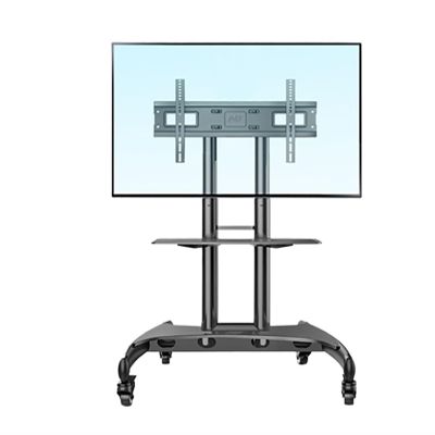 ADBWEKKF AVA1500-60-1P TV Cart 32"-70" Flat Panel LED Stand with Tray and AV Mount