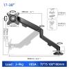 ADBWEKKF 17-34 inch desktop gas spring monitor stand M5(M5 Black) view 2