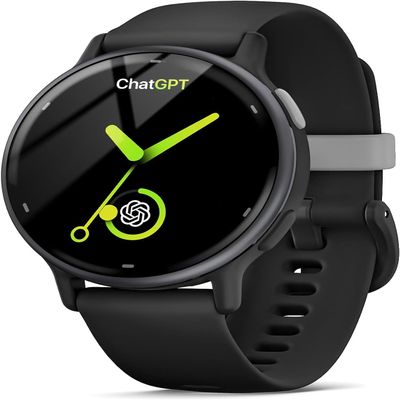 AI Chatgpt,Smart Watch for Man,Translator Watch,Fitness Tracker with Heart Rate & Sleep Monitor,Answer/Make Call,AMOLED Touchsreen,Smartwatch for iPhone/Samsung/Android,50+Sport Modes,3ATM Waterproof