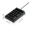 -Functional Numeric Keypad, Standard Size Computer Accessory, PC Desktop Tool with Efficient Design, Programmers Analysts Keypad, Notebook Keypads for Bookkeepers Designers view 4