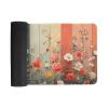 Floral Large Mouse Pad 16"30" inch Extended Gaming Mousepad Desk Mat Long Computer Keyboard Non-Slip Base Stitched Edges for Home Office Work view 3