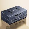 2/4/8 Ports USB Synchronizer - DNF Game Control Synchronizer, USB Keyboard Mouse Sync Controller/Sharer, Multi-Open KVM Switch/Distributor, for Multiple Computers(4 Ports) view 1