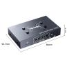 2/4/8 Ports USB Synchronizer - DNF Game Control Synchronizer, USB Keyboard Mouse Sync Controller/Sharer, Multi-Open KVM Switch/Distributor, for Multiple Computers(4 Ports) view 2