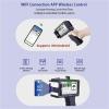 SHIHUANI 12.7mm Portable Wireless Handheld Thermal Inkjet Printer for QR Barcode Image Batch Number Logo(with Black Ink*2,UK) view 4