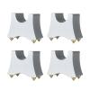 4pcs/Set Metal Foot Nails Cable Tray Stand Feet Power Cable Bracket Clamp Clip Device Accessories view 1