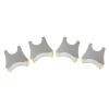 4pcs/Set Metal Foot Nails Cable Tray Stand Feet Power Cable Bracket Clamp Clip Device Accessories view 3