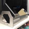 KEG801302 Home Industrial Style Open Metal CD Albums Holder Desktop Aluminium Alloy Record Rack Storage view 3