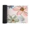 Floral Large Mouse Pad 12"32" inch Extended Gaming Mousepad Desk Mat Long Computer Keyboard Non-Slip Base Stitched Edges for Home Office Work view 3