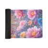 Floral Starry Sky Large Mouse Pad 16"36" inch Extended Gaming Mousepad Desk Mat Long Computer Keyboard Non-Slip Base Stitched Edges for Home Office Work view 3