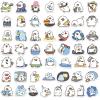 100 PCS Duck Cartoon Animals Stickers for Teens - Carrot, Cute Rabbit,Egg Stuffers, Indoor Decor Gifts Vinyl Waterproof Party Favor Supplies Gifts (Duck) view 4