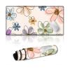 Floral Large Mouse Pad 12"24" inch Extended Gaming Mousepad Desk Mat Long Computer Keyboard Non-Slip Base Stitched Edges for Home Office Work view 1