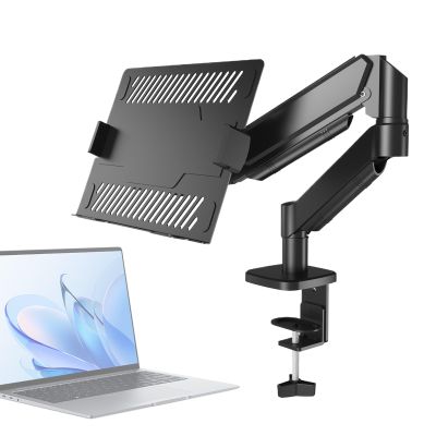 Adjustable Laptop Stand, Telescopic Laptop Holder, Non-Slip Tablet Mount for Office Bedroom Home Movie Watching Classroom Reading Study Meeting Room Work and Entertainment