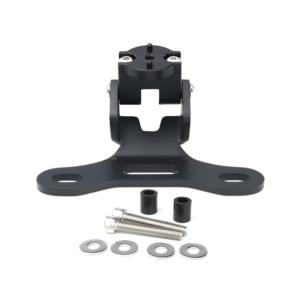 JINLE-FUN Navigation Windshield GPS Phone Holder Motorcycle Windshield GPS Navigation Mount Bracket Compatible with Triumph Rocket 3 R & GT 2020-2024(Type 2)