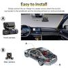 360 Car Dvr Wifi 4 Channels Dash Cam Video Recorder, 360 All Sides Dash Cam, 1080p HD Camera/Super Night Vision/170 Ultra Wide Angle/Loop Record for Sedans,Suvs (NO-24 H Parking Recording, No Card) view 4