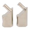 1 Pair Input Wire Gauge Reducers 1/0 Gauge to 4 Gauge for Vehicle Sound Systems - Offset Angled Amp Input Adapters - High Strength Metal, Easy Install view 2