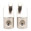 1 Pair Input Wire Gauge Reducers 1/0 Gauge to 4 Gauge for Vehicle Sound Systems - Offset Angled Amp Input Adapters - High Strength Metal, Easy Install view 4