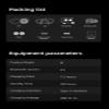 Motorcycle Helmet Bluetooth Headset, IP67 Waterproof, Voice Assistant, Type-C Charging, Two-in-One Microphone, Ambient Light (R1 * 2PCS) view 4