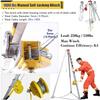 Portable Rescue Tripod with Hand Winch & Safety Belt - 1800LBS Capacity Confined Space Hoisting Equipment for Emergency Life-Saving and Safety Operations view 4