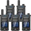 OMIZN T6 Ultra-Slim Walkie Talkie with Unlimited Range Over 4G LTE, AES-256 Encrypted Two Way Radio, Noise Reduction, IP65, Type-C Charging, Lifetime Free Use
