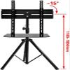 GLDGJMZ TV Stand Vertical 32-55 Inch LCD TV Mobile Rack Display Floor Folding Lift Base Set-top Box Bracket view 3