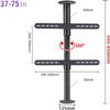 GLDGJMZ 360 Rotating TV Wall Mount & Floor Stand BracketFits 3275" LED Screens Adjustable Height SpaceSaving Design Easy Installation Perfect for Living Room or Home Theater. view 2