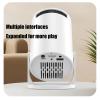 1080P Projector Featuring Quadrilateral Imaging and Corded Screen Mirroring Functionality USB Corded Projector view 3