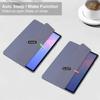 Slim Tri-Fold Stand Cover Suitable for Samsung Galaxy Tab S10 FE Plus 13.1inch 2025 Clear Acrylic Back with Pen Holder Case(Pink) view 4