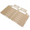 Acrylic Hard Drive Bracket YJ - Y6F - 002, DIY 3.5in HDD Transparent Cage, Can Fix Six 3.5 - inch Hard Disks with Two 8cm Fans, Includes Double Face Panel, Fan Fixing Strip, Screw view 3