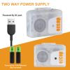 Jectse Cassette Player, Portable Tape Player with USB MP3 Conversion, Built in Speaker, Volume Control, for Music Lovers and Retro Style Fans view 3