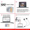 Jectse Cassette Player, Portable Tape Player with USB MP3 Conversion, Built in Speaker, Volume Control, for Music Lovers and Retro Style Fans view 4