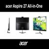 acer Aspire 27 All-in-One Desktop, 27" IPS FHD Display, AMD Ryzen 7 5825U (Ryzen 7 5000 Series), 32GB DDR4, 2TB SSD, Wi-Fi 6E, Webcam, Bluetooth 5.3, Windows 11 Home, with DKZ USB Port Expander view 2
