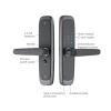 AOWINHIT Fingerprint Keypad Door Handle Lock Enhanced Safety Emergency Access Keyless Entry Electronic Lock for Home Apartment Bedroom,WiFi Fingerprint Door Handle (6068) view 2