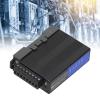 plplaaoo RS232 RS485 RS422 to Ethernet Serial Device Server Industrial Module Data Communication Converter for Building Automation Security Traffic Control DC 9V 24V Aluminum Alloy view 3