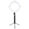 20cm Photography Dimming LED Ring Light, USB Fill Light for Live Video, Adjustable Brightness with Phone Base Tripod, 72 LED Chips for Soft Natural Light, Perfect for Streaming and view 3