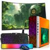 HP Desktop Computer PC Phoenix AMD A10-9700, 16GB RAM, 1TB SSD, 27 Inch Curved Monitor, RGB KBM with AI Copilot, WiFi, RGB Soundbar, Windows 11 (Renewed) view 1