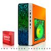 HP Desktop Computer PC Phoenix AMD A10-9700, 16GB RAM, 1TB SSD, 27 Inch Curved Monitor, RGB KBM with AI Copilot, WiFi, RGB Soundbar, Windows 11 (Renewed) view 4