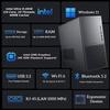 Dell EBT1250 Tower Plus Business Desktop - Intel Ultra 7-265K,(20 Core, 20 Threads), 16GB DDR5 RAM, 1TB PCIe SSD + 2TB HDD & 512GB Portable SSD, 4K Monitor Support, SD-Card Reader, Windows 11 view 2