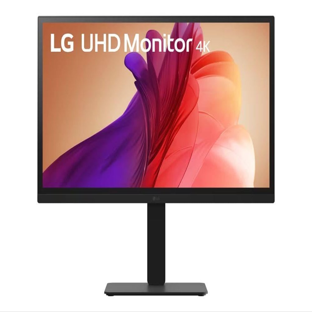LG 27BA45U-B 27" Class 4K UHD LCD Monitor - 16:9 - Black - 27" Viewable - in-Plane Switching (IPS) Technology - 3840 x 2160-5 ms - 60 Hz Refresh Rate