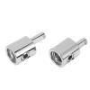 2pcs Amp Input Reducer Adapter 1/0 Gauge to 4 Gauge for Car Audio  Plated 6061 Aluminum  Accepts Oversized 1/0 Car Audio, 1/0 2/0 Welding Cable  Automobiles, Boats view 1