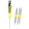 Accurate Screwdriver Set | Bits for Electronics/Phones/Laptops | 12 - in - 1 Repair Kit with Insulated Handle | T5, T6, PH0, PH2 Bits Included view 2