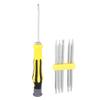 Accurate Screwdriver Set | Bits for Electronics/Phones/Laptops | 12 - in - 1 Repair Kit with Insulated Handle | T5, T6, PH0, PH2 Bits Included view 3