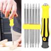 Accurate Screwdriver Set | Bits for Electronics/Phones/Laptops | 12 - in - 1 Repair Kit with Insulated Handle | T5, T6, PH0, PH2 Bits Included view 4
