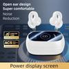 Clip On Earbuds,Open Ear Headphones Wireless Bluetooth 5.4, HD Voice Calls,Waterproof Earbuds for Fitness and Running White Earphones view 2